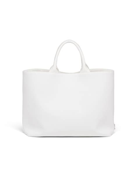 White Drill tote bag 